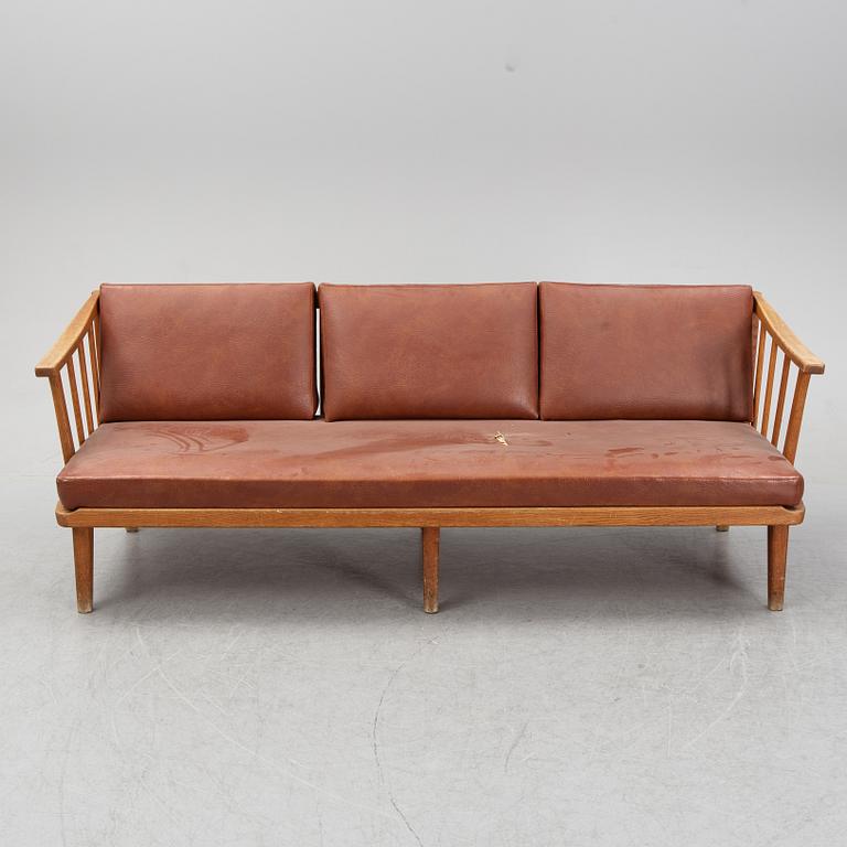 Carl Malmsten, a 'Visingsö' oak sofa.