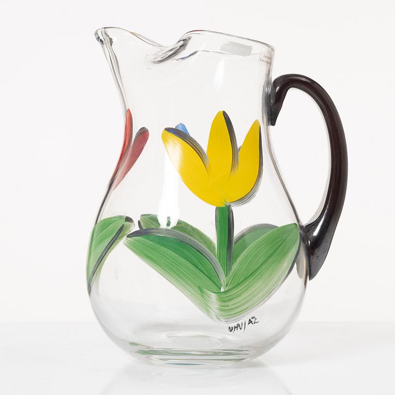 Ulrica Hydman-Vallien, matservis, 42 delar, glas, modell "Tulipa", Kosta Boda.