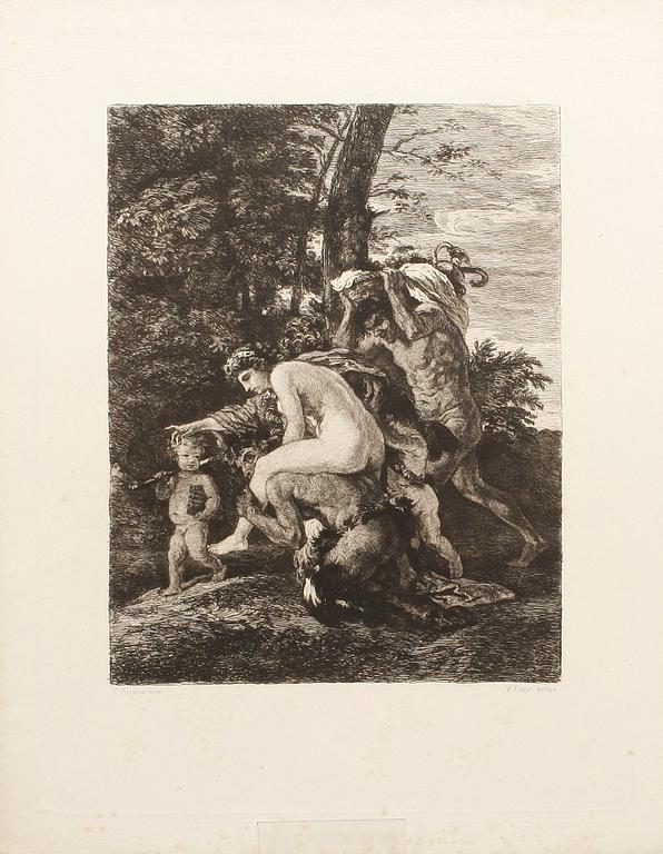 PARTI GRAFIK, ca 100 st, 1700-1900-tal.