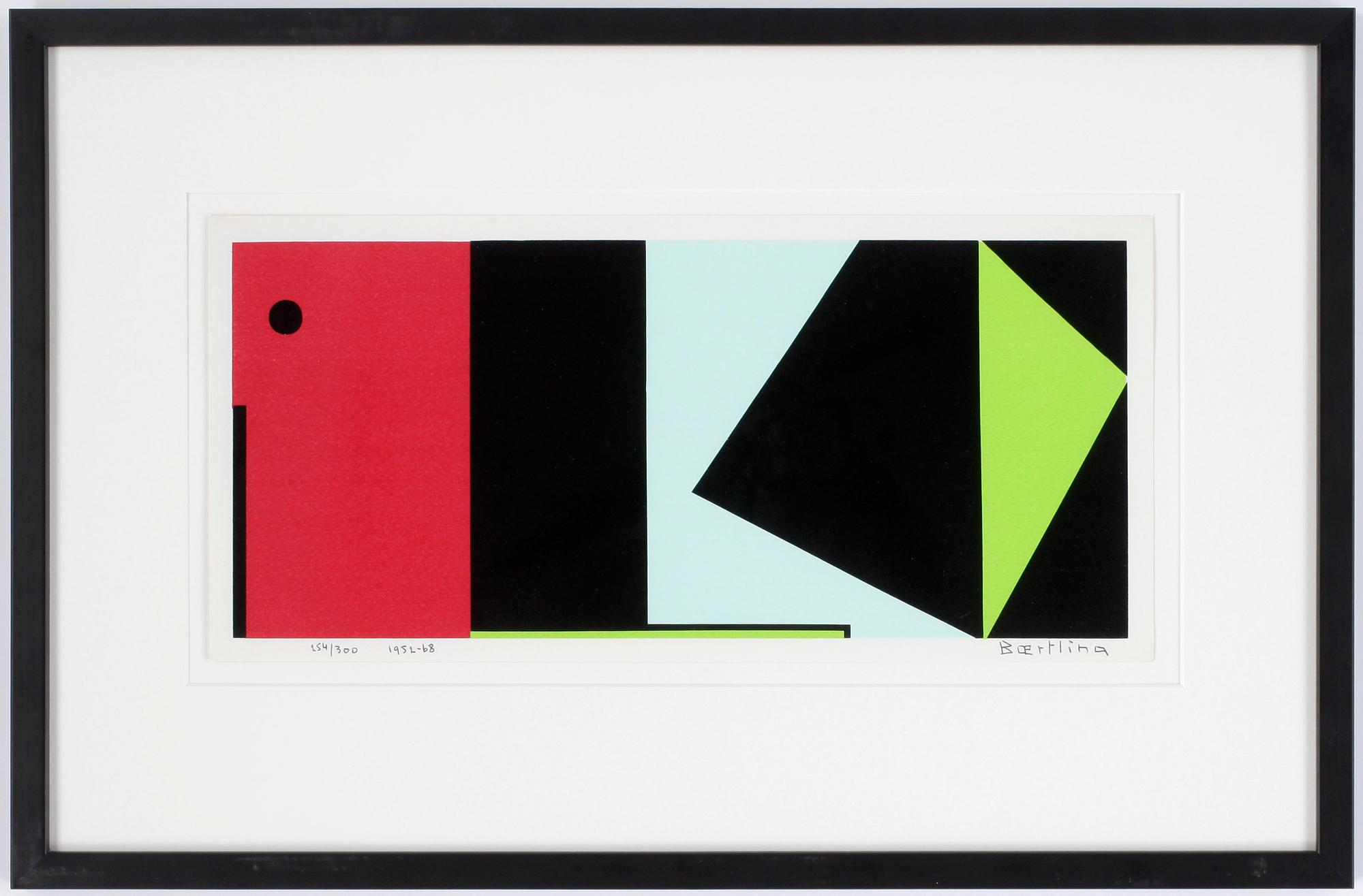 OLLE BAERTLING, färgserigrafi. Signerad och daterad  1952-68. Numrerad 254/300.