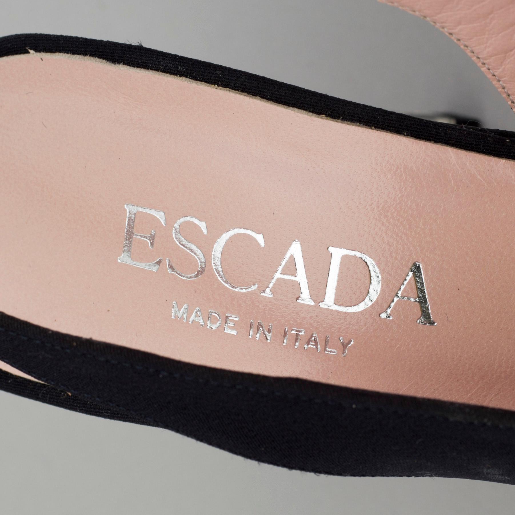 ESCADA, slingbacks, size 39.