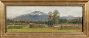 SEVERIN NILSON, olja på duk, signerad.