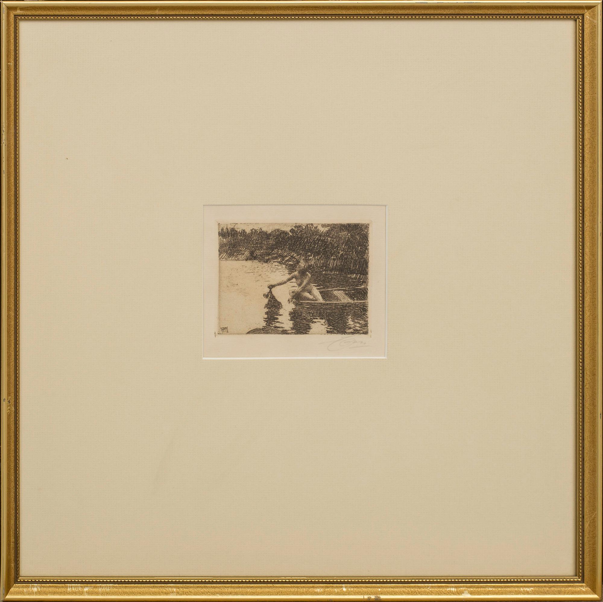 Anders Zorn, Eka, (small rowing boat).