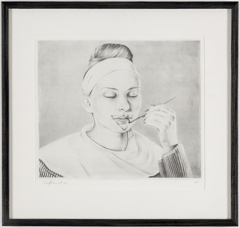 CARL HAMMOUD, a lithograph, signed and numbered 19/60.