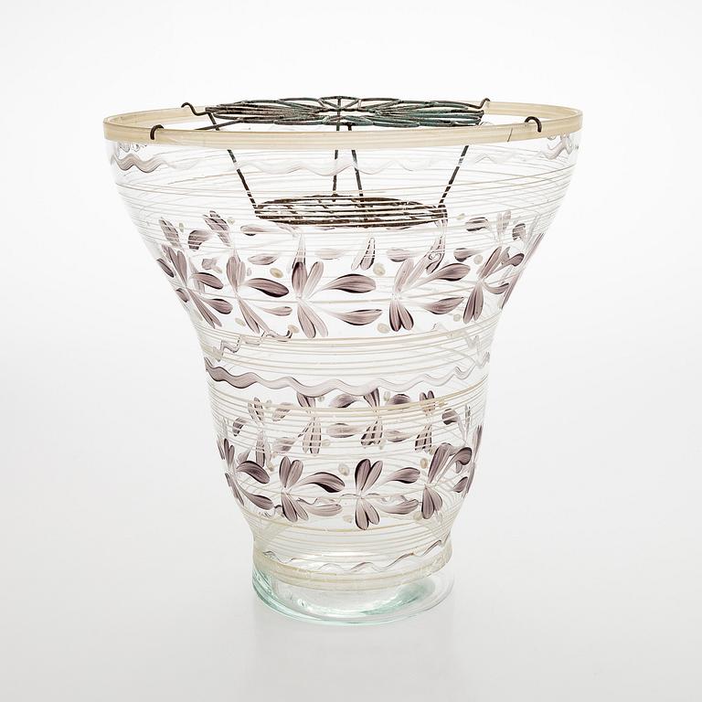 A 1940's jardinière for Kauklahden Lasitehdas.