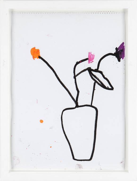 JARL INGVARSSON, pastel on paper, according to information on the reverse of mount signed Jarl I & dated -07 on verso.