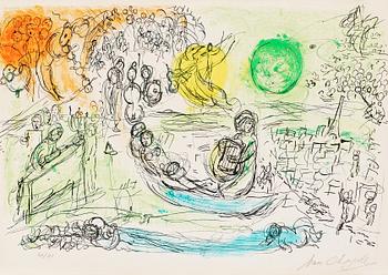 146. Marc Chagall, "Le concert" from: "Derrière le Miroir".