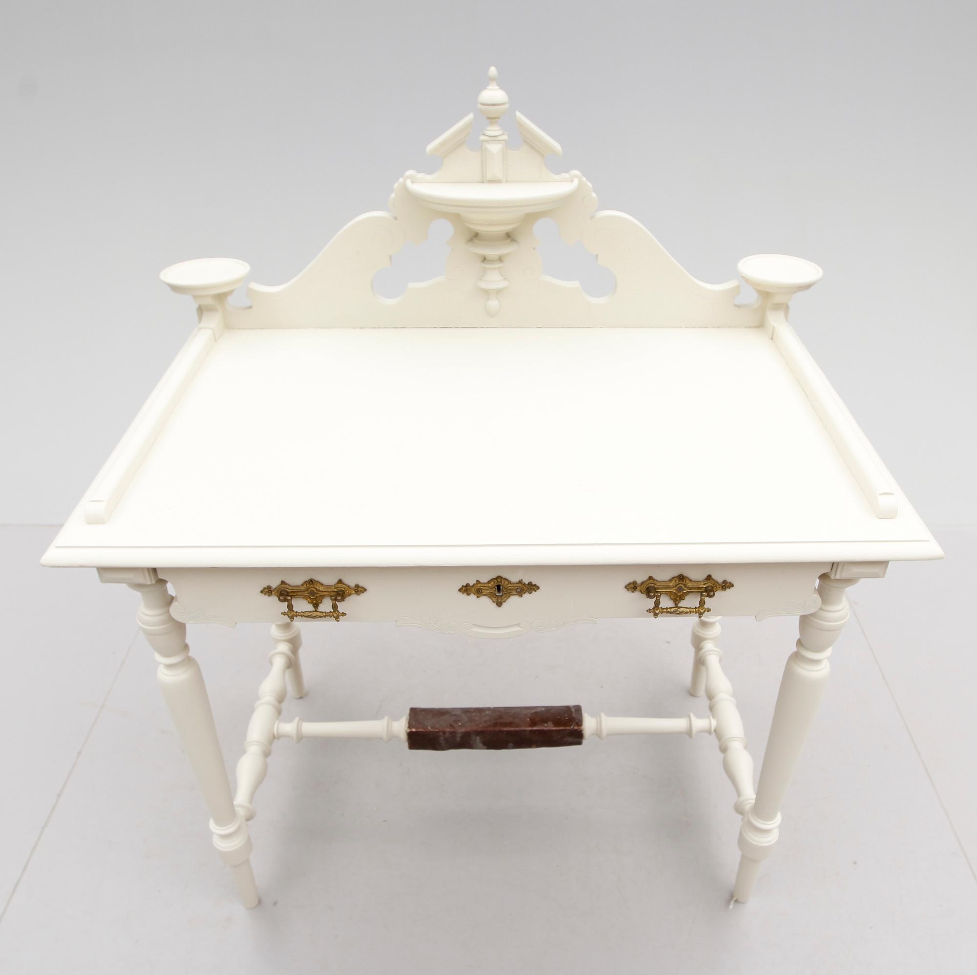 DAMSKRIVBORD, sent 1800-tal.