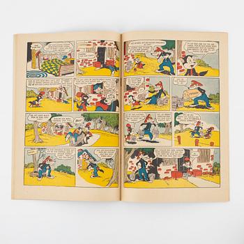 Comic book, "Donald Duck & Co" No. 6, 1950.