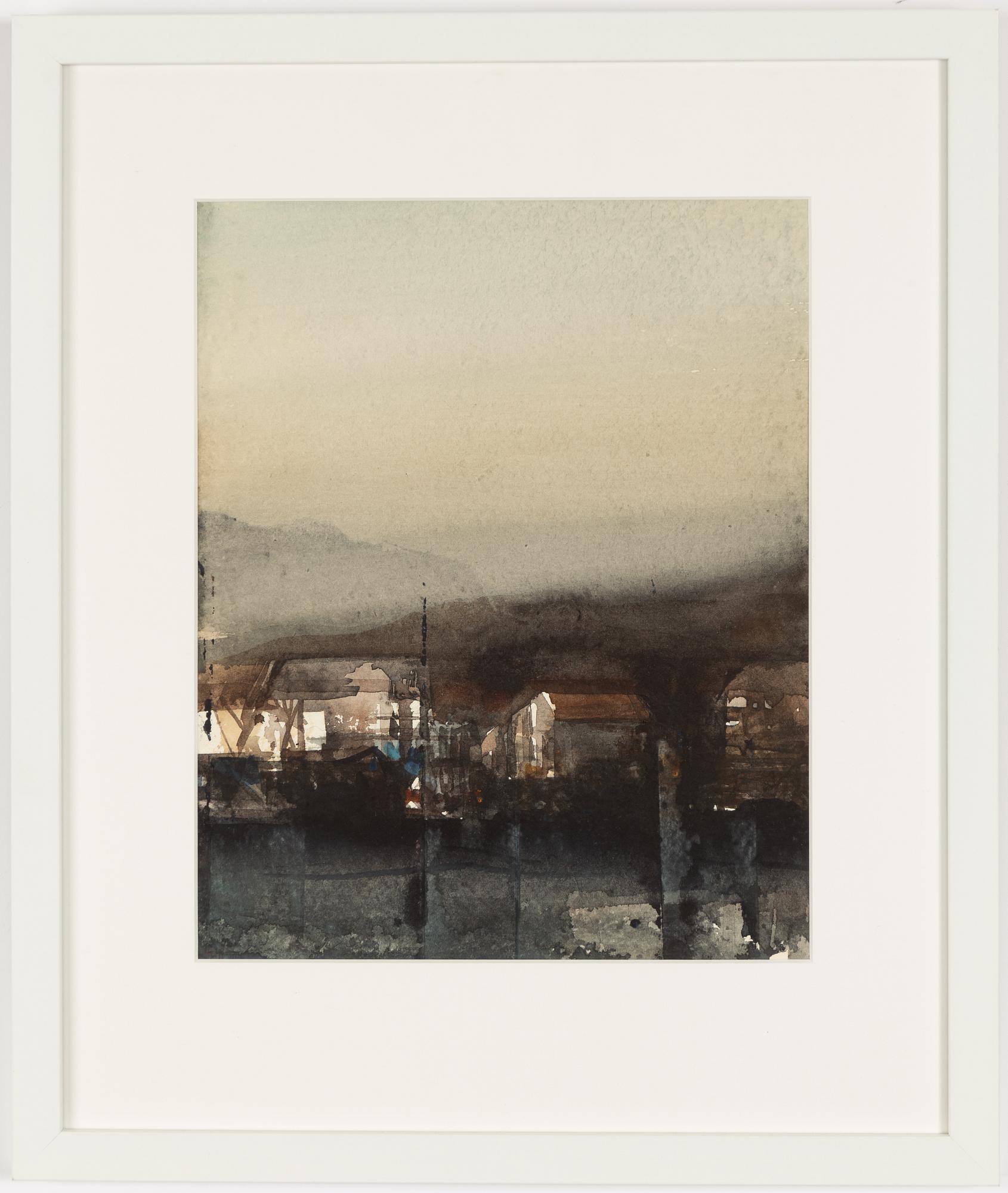 Lars Lerin,  "Höst Lofoten".