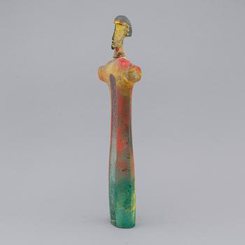 A unique glass sculpture by Kjell Engman.