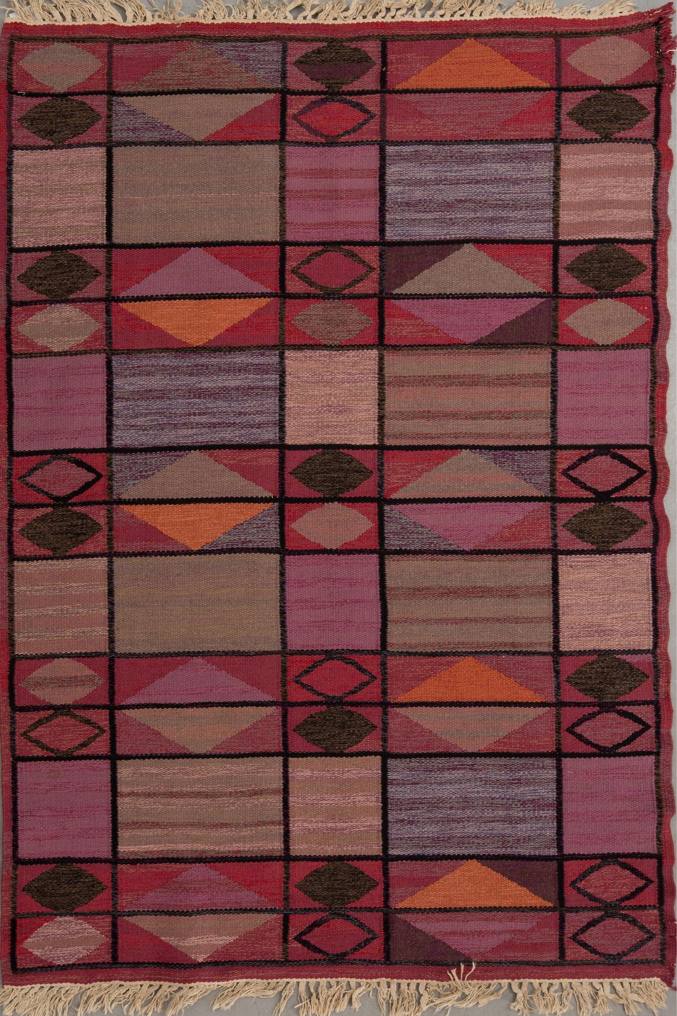 MATTA, rölakan, Bohusslöjd-Konstfliten. Ca 201 x 137 cm.