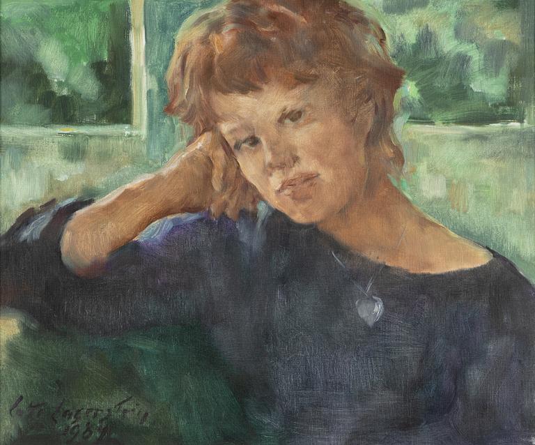 Lotte Laserstein, porträtt av Chatarina Sjölund.