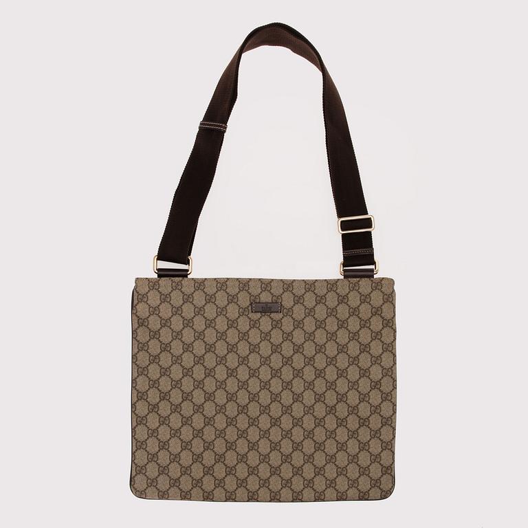 GG Supreme Coated Canvas Messenger bag.