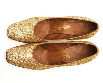 A pair of lady shoes by Elsa Schiaparelli.
