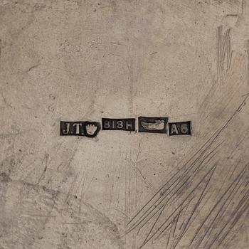 A three-piece silver coffee set in silver, Helsinki 1930 and 1938.