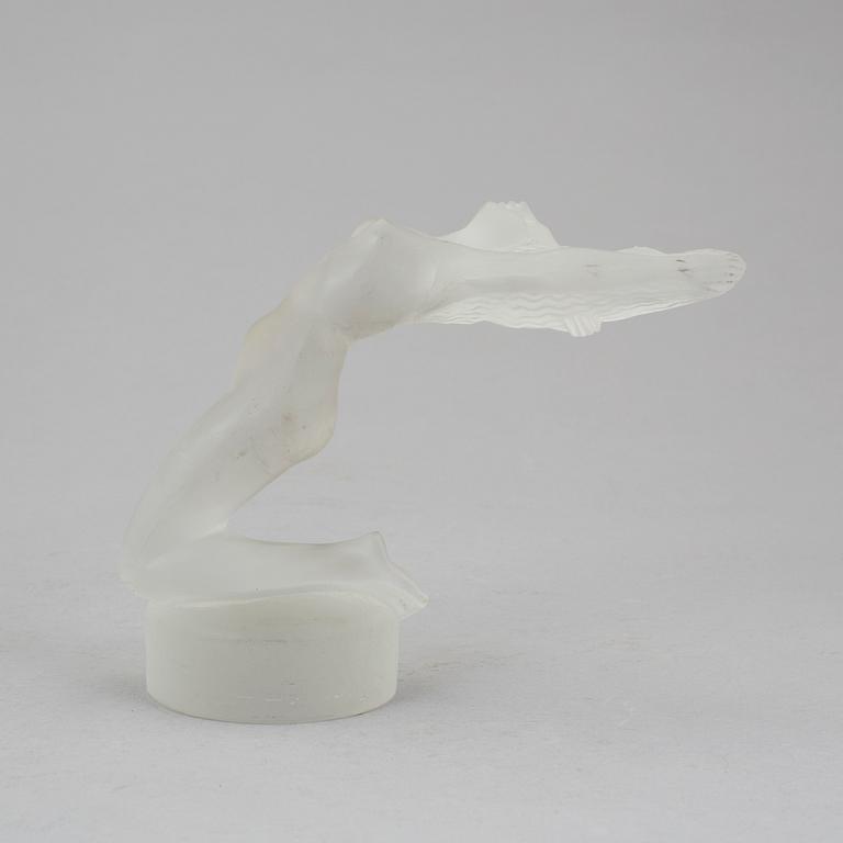FIGURIN, glas, Lalique, Frankrike, 1900-talets andra hälft.