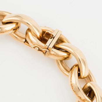 An 18K gold bracelet, Jan Hellströmer for W.A. Bolin.