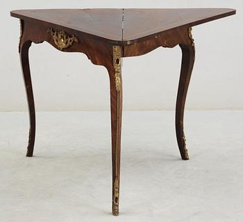 A Swedish Rococo 18th century games table.