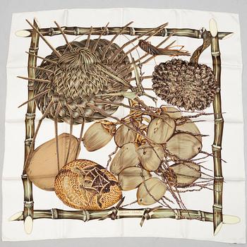 Hermès, scarf, "Jardin Créole".