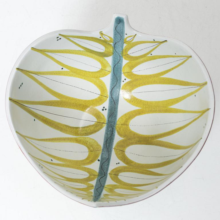 Stig Lindberg, a faience bowl, Gustavsbergs studio.