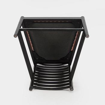 Charles Rennie Mackintosh, a 'Hill house 1' chair for Cassina, designed in 1902.