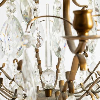Chandelier, second half of the 20th century.