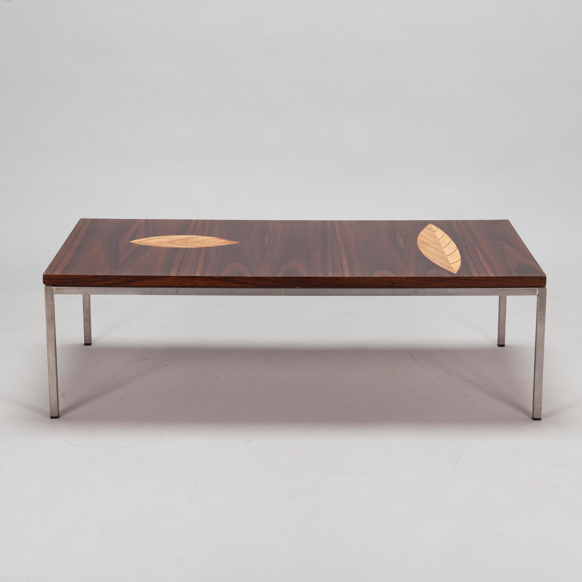 Tapio Wirkkala, soffbord, rytmfaner nr 9014, Asko, 1900-talets mitt.