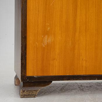 A bookcase with cabinet, 1930s/40s.