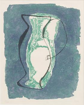 A COLOUR AQUATINT BY JEAN FAUTRIER.,