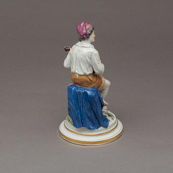 FIGURIN, Meissen, 1900-tal, porslin.