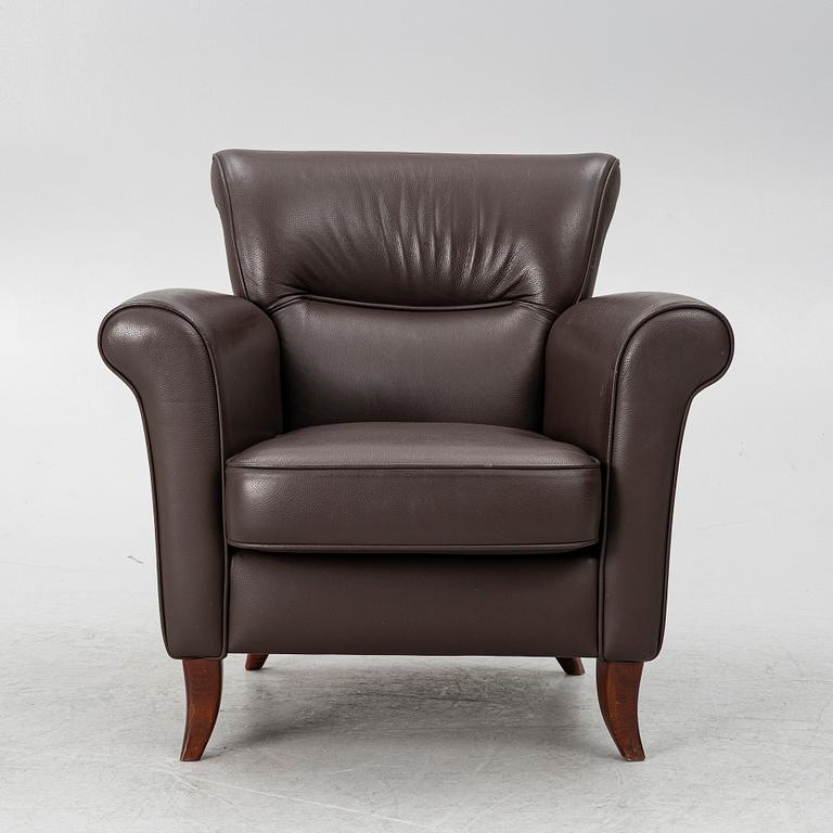 A sofa and an armchair, Bröderna Andersson.