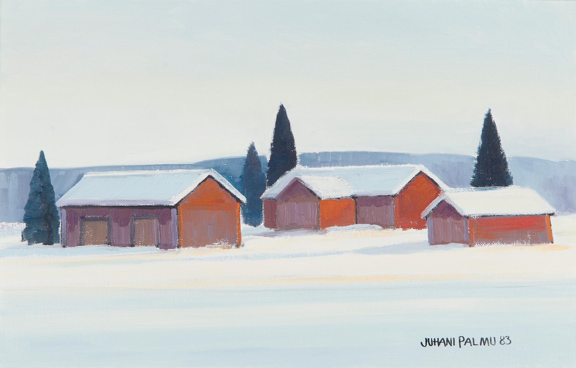 Juhani Palmu, Winter Village.