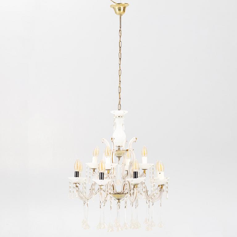 A chandelier, mid-20th Century.