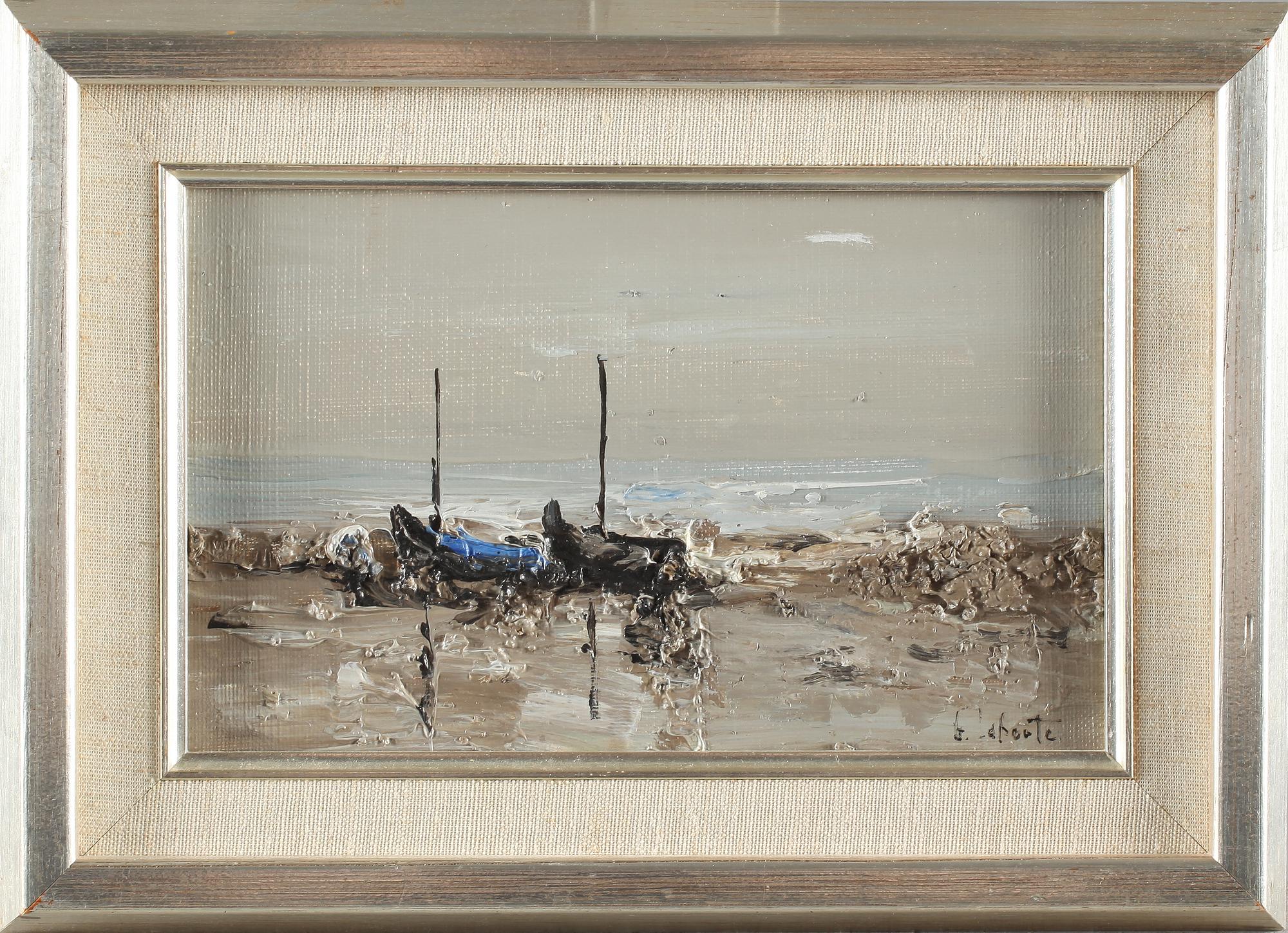 GEORGES LAPORTE, olja på duk, signerad.