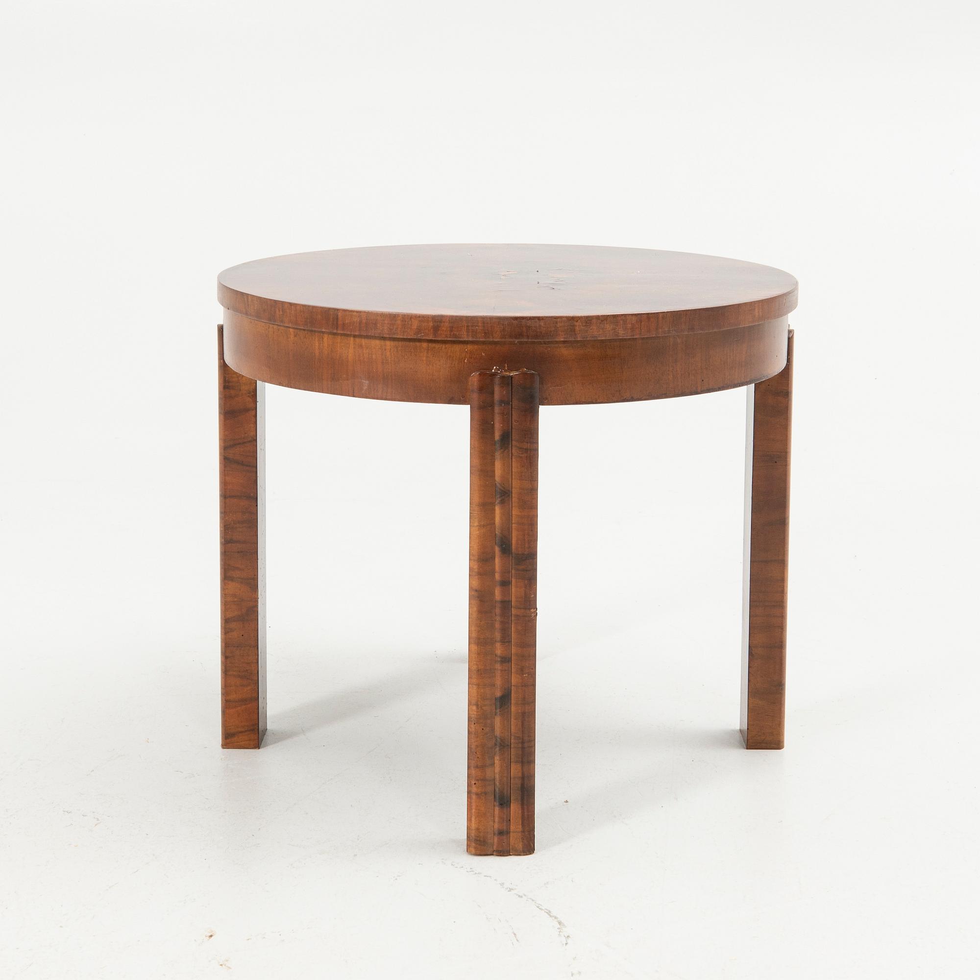 Side table/coffee table, Art Deco, early 20th century.