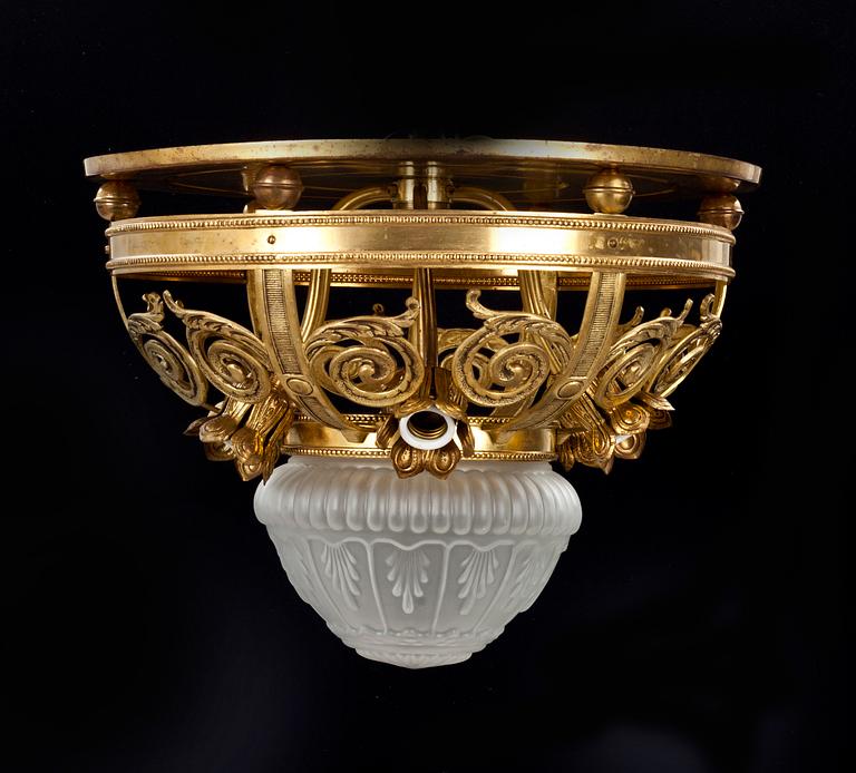 TAKPLAFOND, jugend, 1900-talets första del.