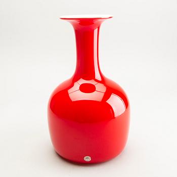 Otto Brauer, a glass decanter "Kastrup / Holmegaard", 1970s.