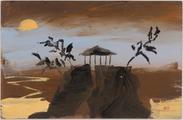 Carl Johan De Geer & Ernst Billgren, acrylic on panel.