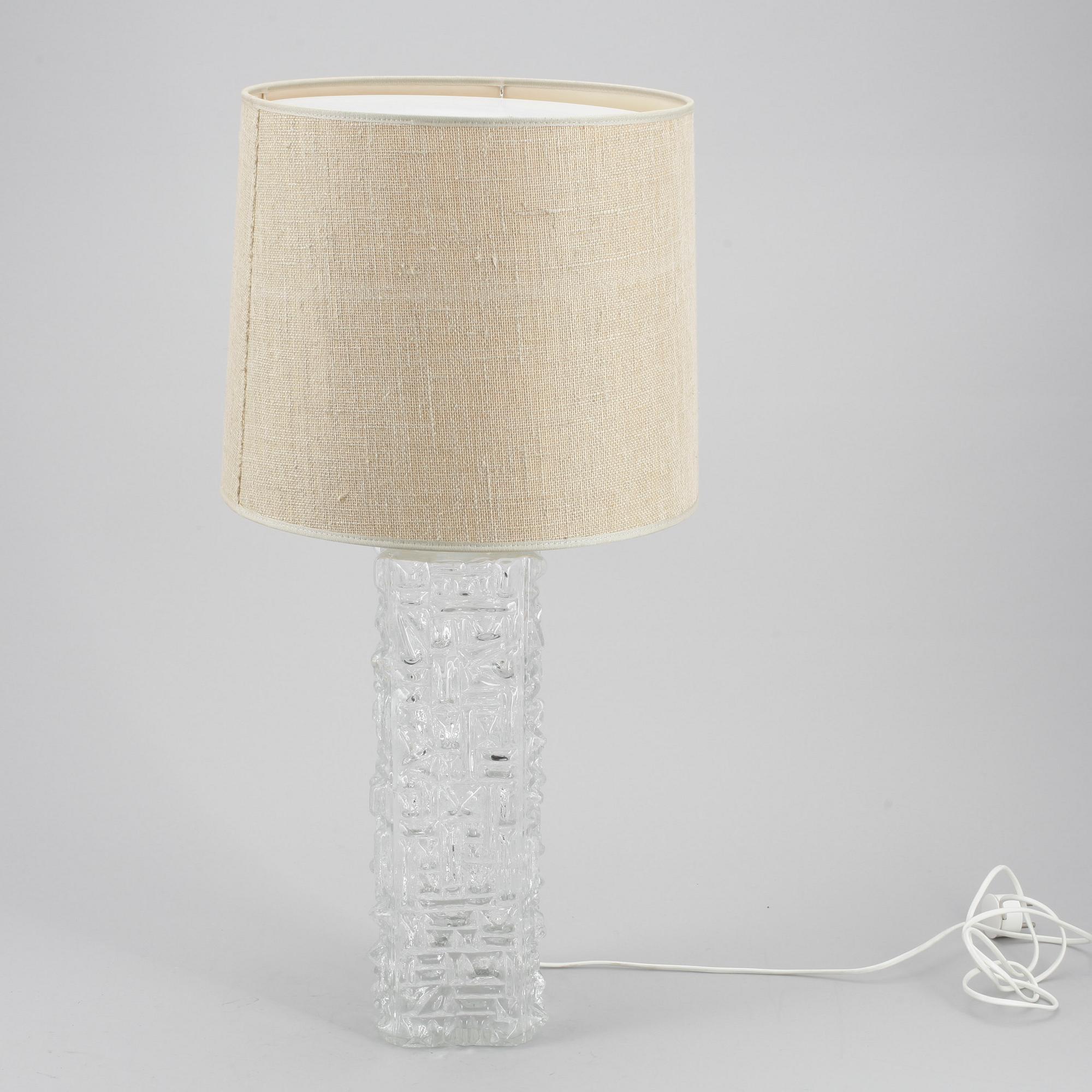 BORDSLAMPA, omkring 1900-talets mitt.