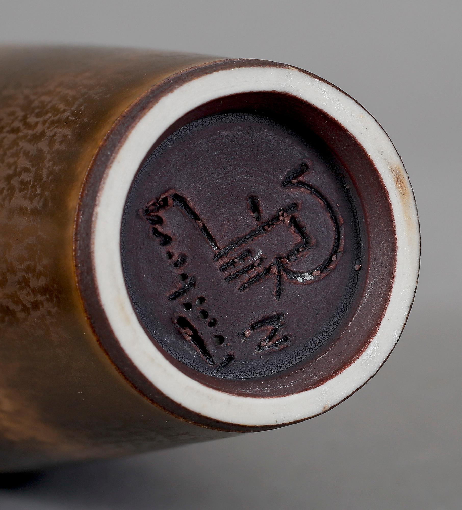 VAS, stengods. Berndt Friberg, Gustavsberg studio, 1972.