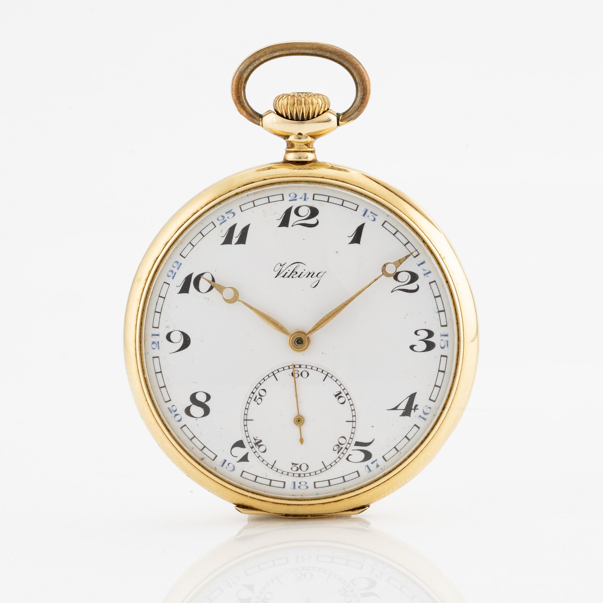 Viking pocket watch top