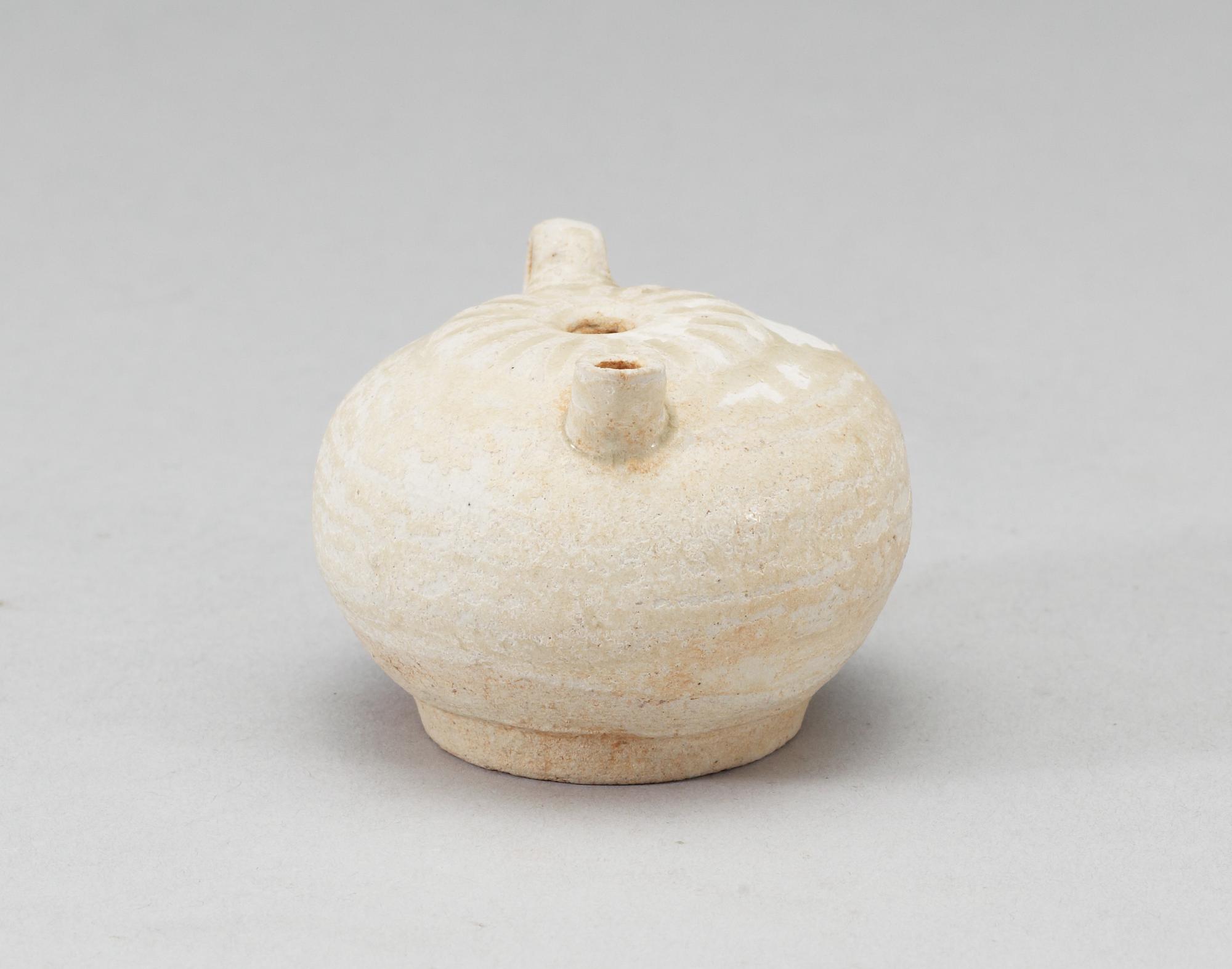 A small white glazed water pot, Song dynasty (960-1279).