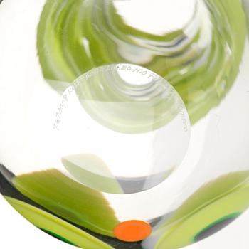 Frida Fjellman, Sculpture, "What's Up? Nothing Much", Kosta Boda, lim. ed 100.