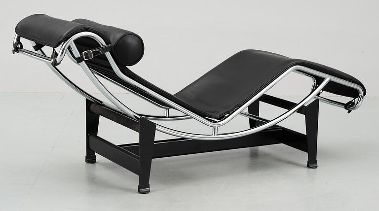 LE CORBUSIER, vilstol, "LC 4", Cassina, Italien.