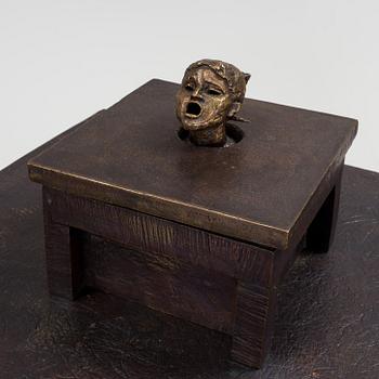 LISS ERIKSSON, a bronze sculpture "Foire du Trone", signed and numbered I/V, fonderi Godard Paris.