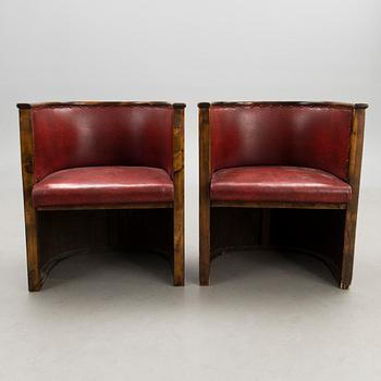 A PAIR OF 1930s CLUB / RESTAURANT CHAIRS, Otto Korhonen and Alvar Aalto for O.Y. Huonekalu- ja Rakennustyötehdas A.B.