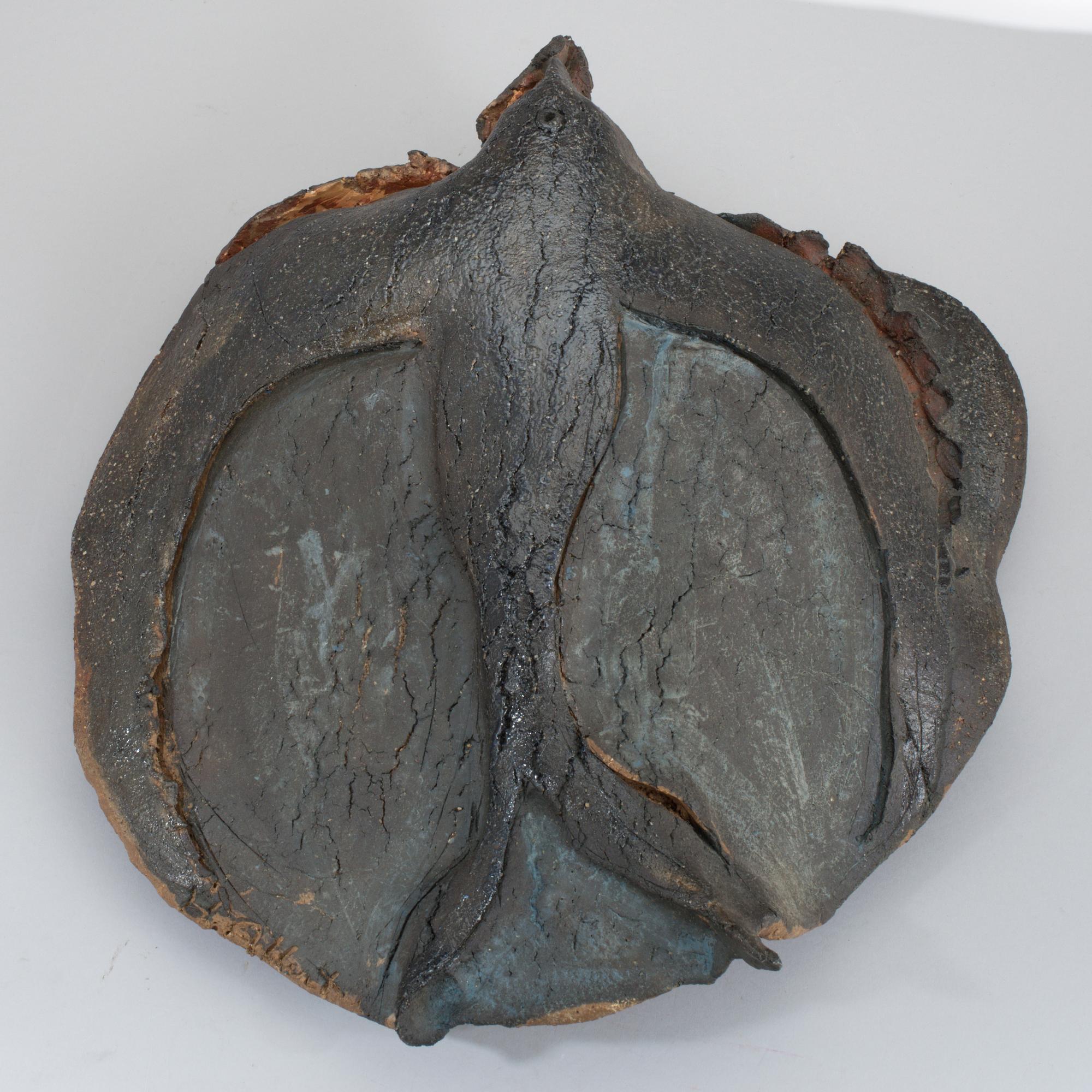 HENRIK ALLERT, skulptur, stengods, signerad.