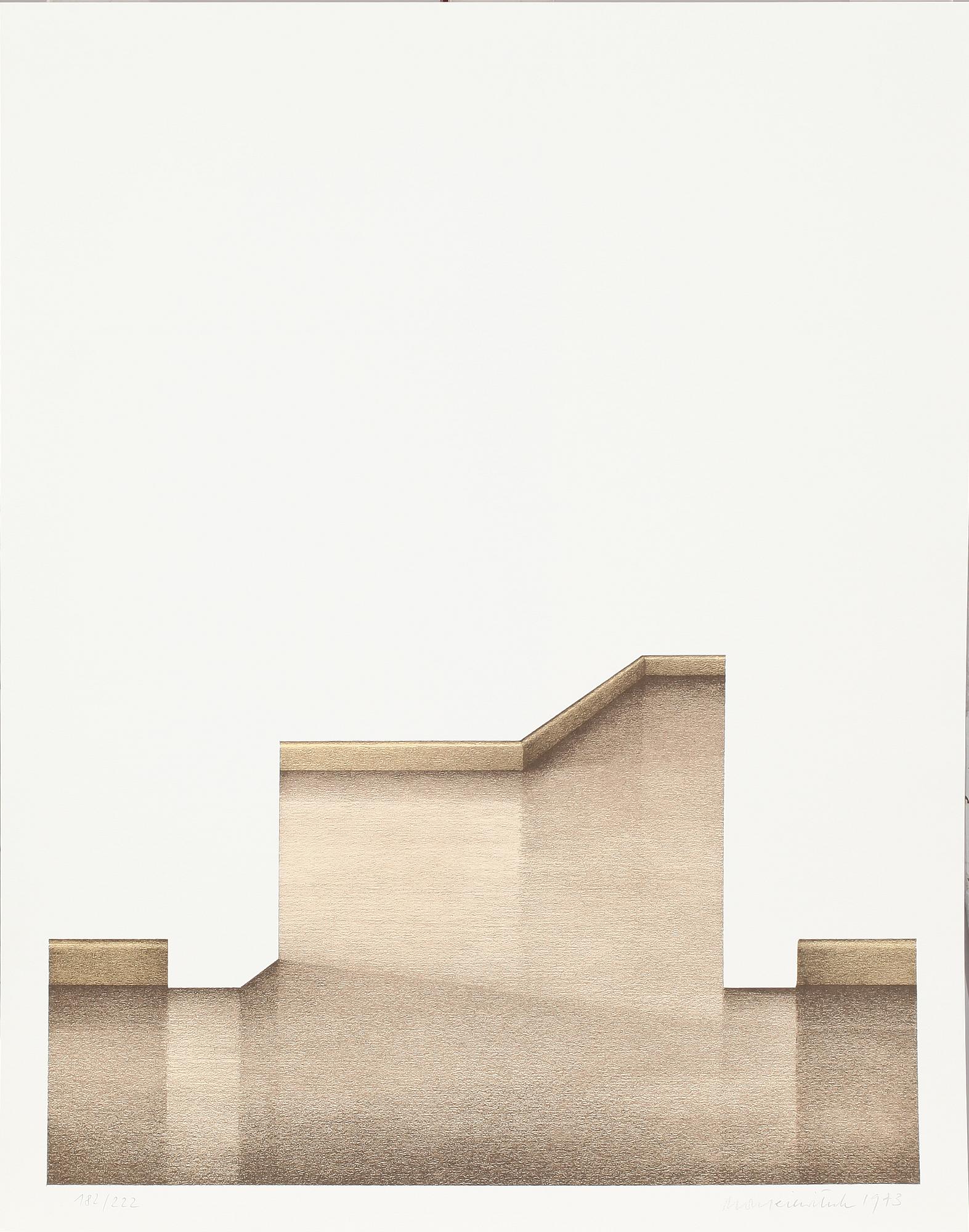 MAPP, 4 färglitografier, Peter Paul, Bernhard Jäger, Leinhard von Monkiewitsch samt Wolfgang Opperman, sign & nr 182/222.