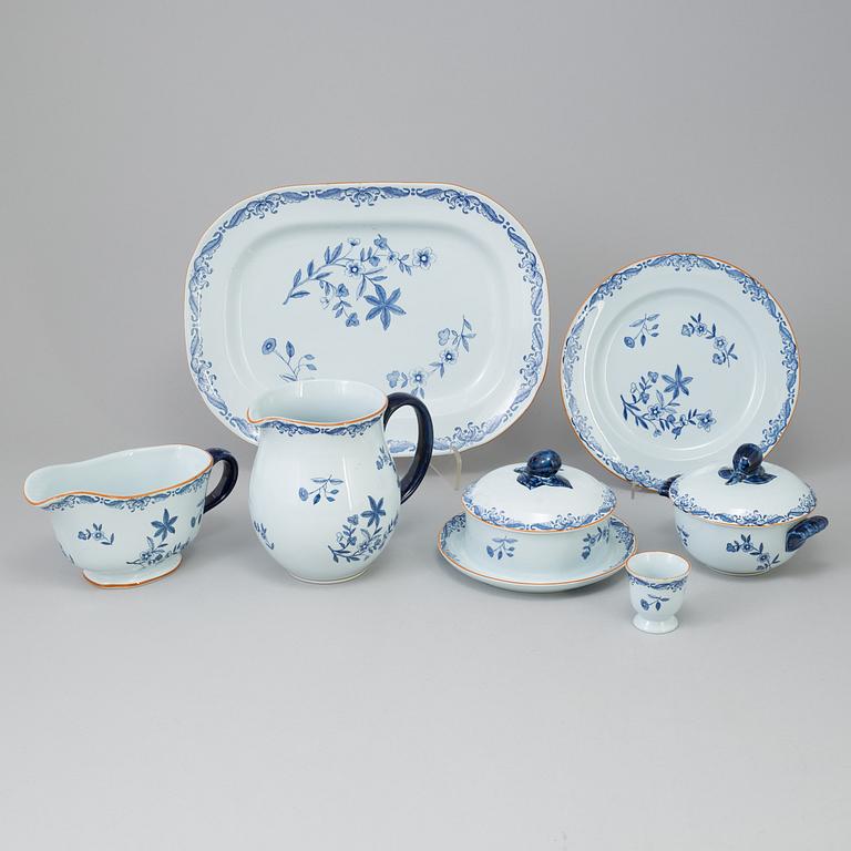 A 31 piece porcelain service 'Ostindia' by Rörstrand.